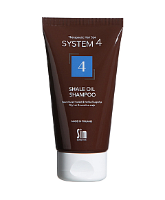 Sim Sensitive System 4 - Терапевтический шампунь №4 для очень жирной и чувствительной кожи головы 75 мл